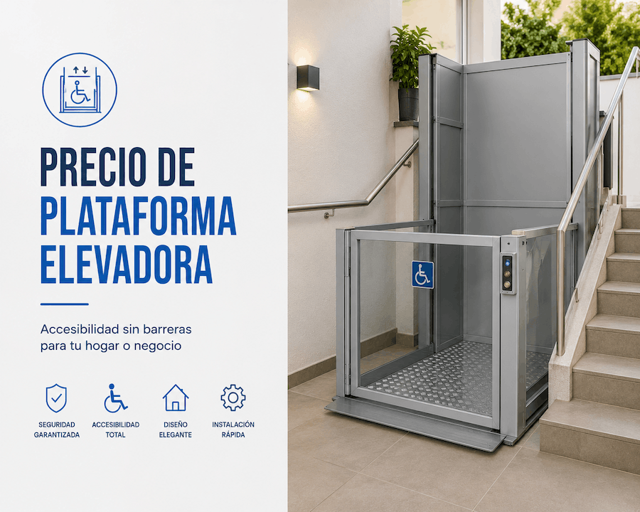 Precio de plataforma elevadora en España (2026)